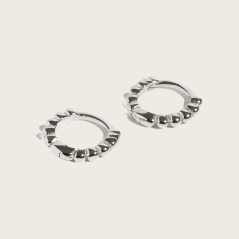 Midi 34 - Elsa earring 14K white gold plating