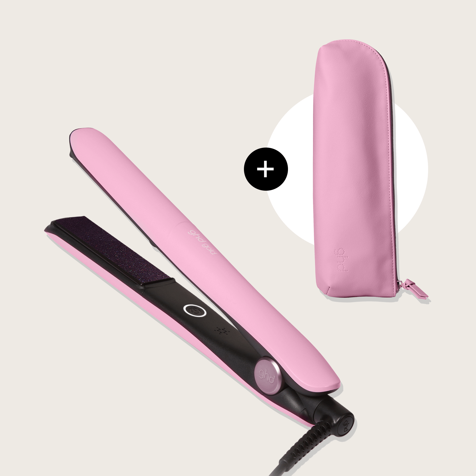 Rose Gold Ghd Gold Series GHD Gold Flat Iron In Fondant Pink