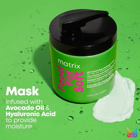 Masque traitement hydratation intense Food For Soft