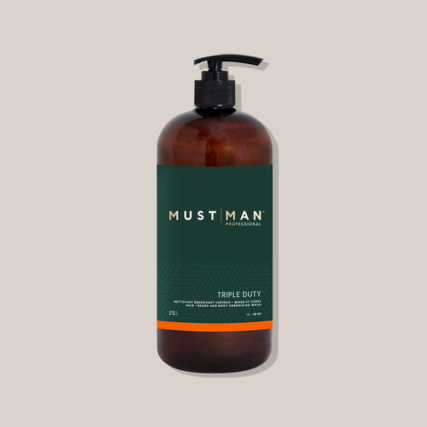 Triple Duty hair, Beard and Body Wash