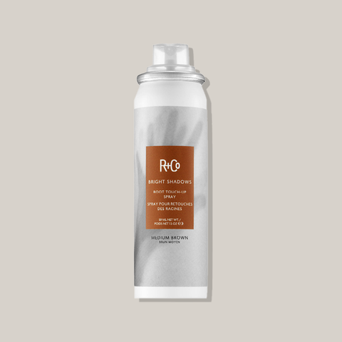 Medium brown Bright Shadows root touch-up spray