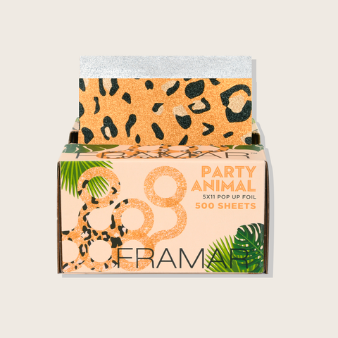 Feuilles Aluminium Gaufrées Party Animal 500un. Framar