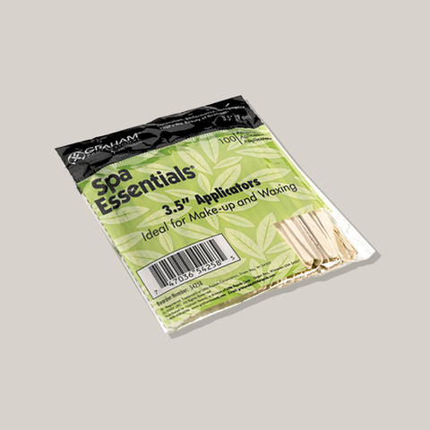 (100/bag) 3.5" Wooden Applicators
