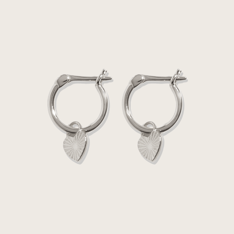 Midi 34 - Nora earring 14K white gold plating