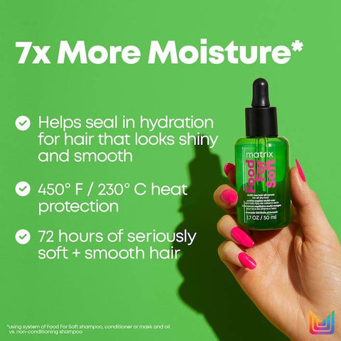 Huile-sérum capillaire multi-usages Food For Soft