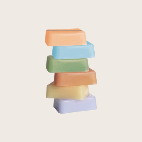 Cire de paraffine pêches et crèmeavec vitamine E SSPB10PC