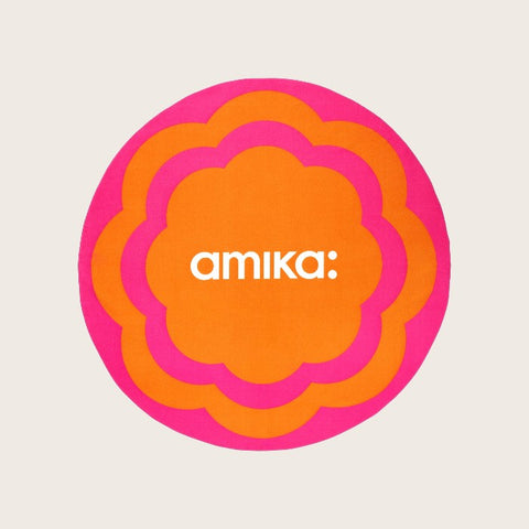 AMIKA - Serviette de plage ronde 5''