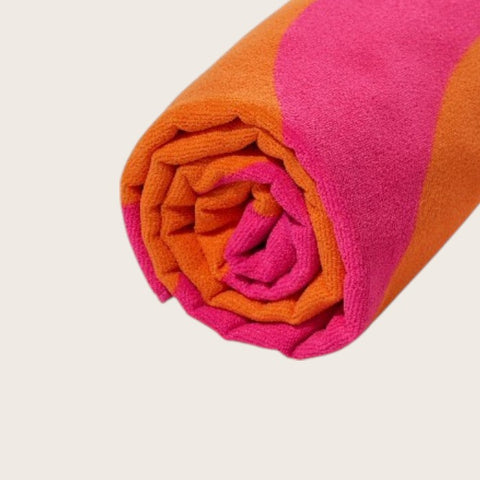 AMIKA - Serviette de plage ronde 5''