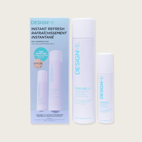 DESIGN.ME - Duo shampooing sec QUICKIE.ME blonds et pastels