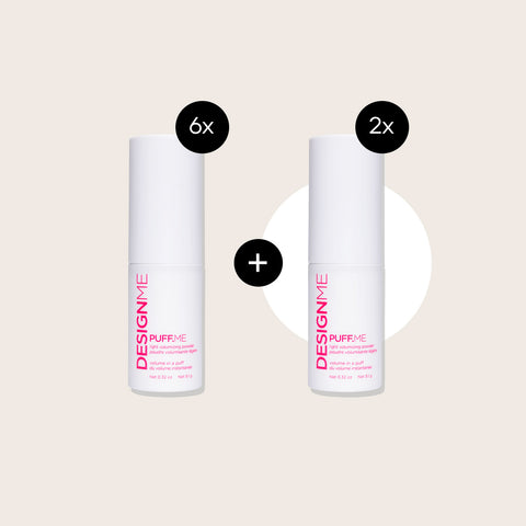 PUFF.ME Promotion 6x light volumizing powders + 2x freebies