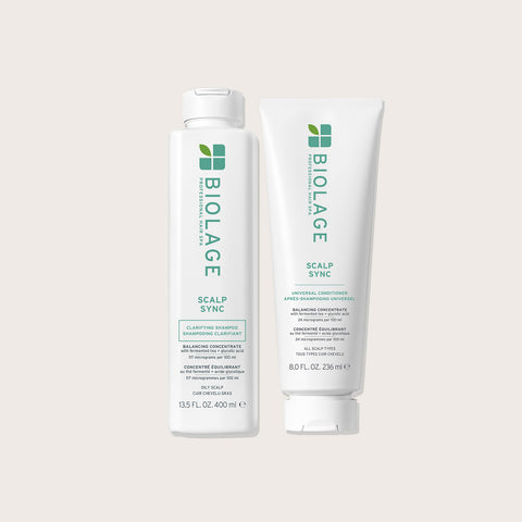 BIOLAGE - Scalp Sync Clarity Duo Shampoo 400 ml/Universel Conditioner 400 ml
