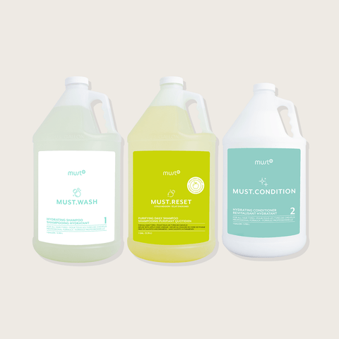 2x Shampooing ou Revitalisant format gallon+ 2x pompes gratuites