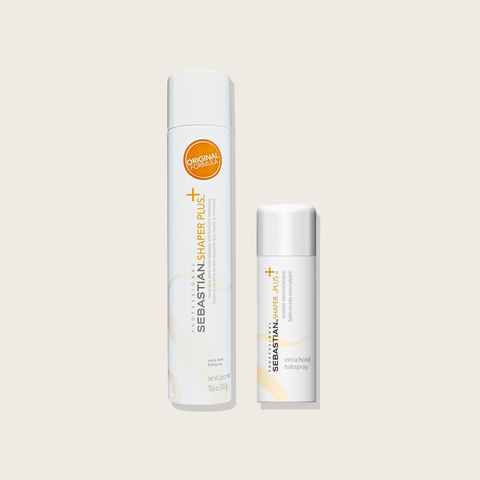 1x Shaper Plus Extra Firm Hold Hairspray + 1x Travel Size