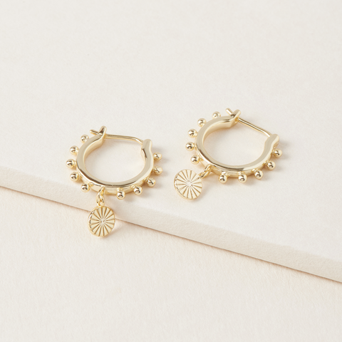 Boucles d'Oreille Annabelle Placage Or Midi34