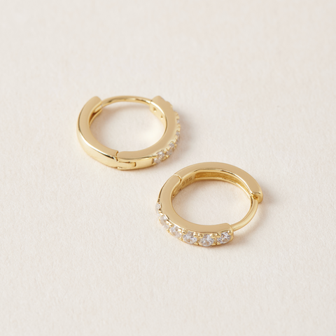 Boucles d'Oreilles Sophia Placage Or Jaune Midi34