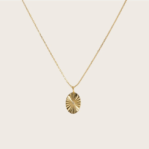 Chaîne Olga placage or jaune 14k