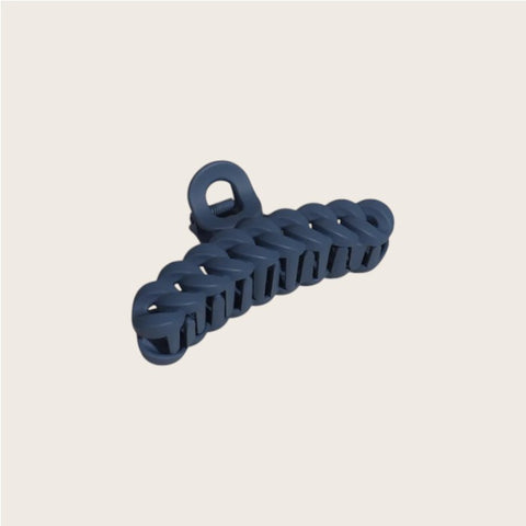 PLUG by Must52 Braid Hair Clip Navy