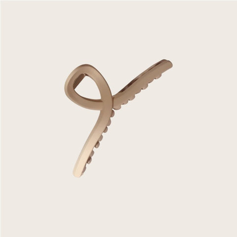 PLUG by Must52 Loop Hair Clip Beige