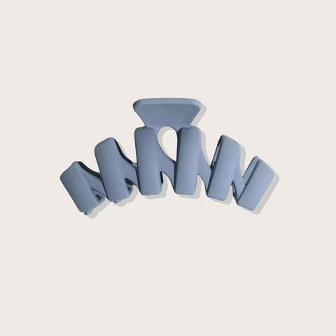 Plug by Must52 Zig Zag Hair Clip Blue