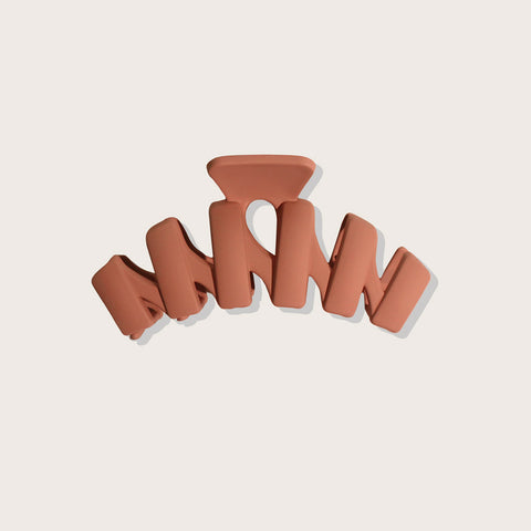 Plug by Must52 Zig Zag Hair Clip Rust