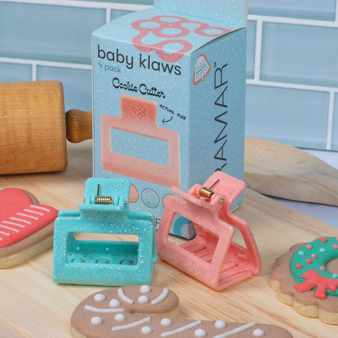 FRAMAR - Ensemble pinces Claws Clips Glitter Baby