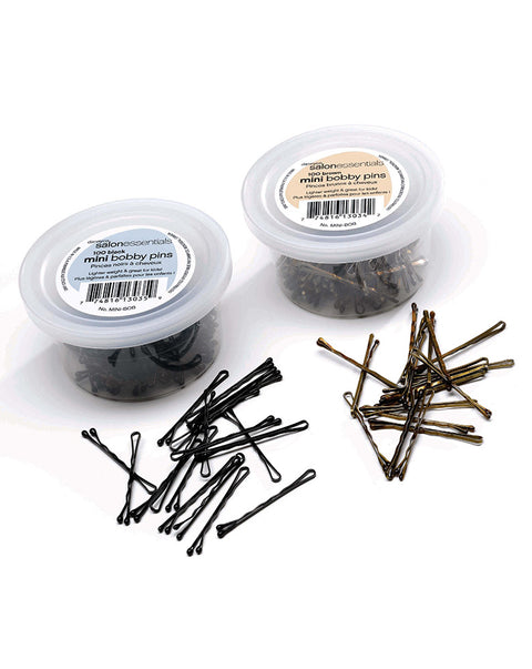 BABYLISSPRO - Bobby pins miniatures brunes 100 pqt | BESMINIBOBBRUCC