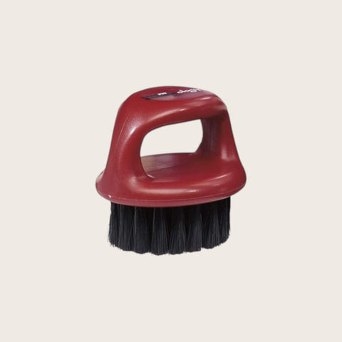 Brosse à anse coupe dégradée rouge