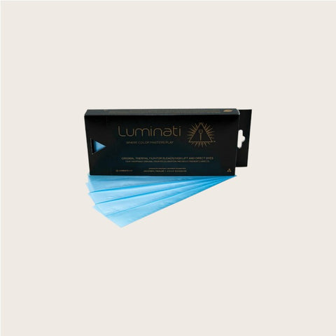 LUMINATI - Feuilles thermiques opaques bleues 200 pqt - Beaute Star prod B2C