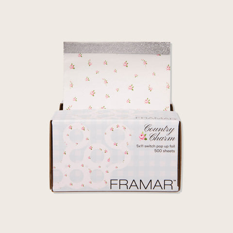 Papier de décoration Framar Pop Up Country Charm, 500 feuilles de 5x11 pouces, motif champêtre pour projets créatifs.