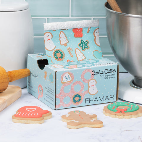 FRAMAR - Pop Up Cookie Cutter 500 Feuilles 5" x 11"