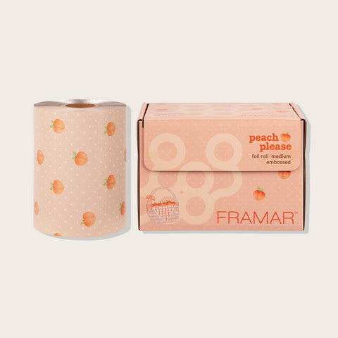 FRAMAR -  Rouleau gaufré peach please 320 pi