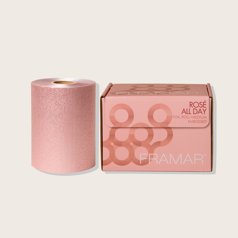 Rosé All Day Embossed Foil Roll – 320 ft