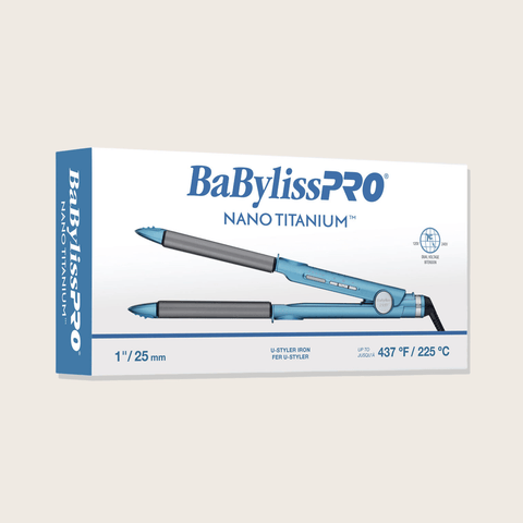 Fer Plat U-Styler 1" Nano Titanium Babylisspro