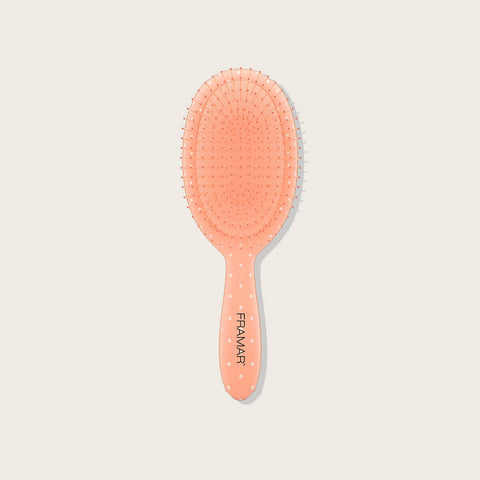 Brosse démêlante Framar Dottie pour cheveux, outil de coiffure avec poils flexibles pour démêler en douceur