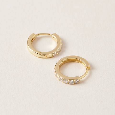 Sophia Earrings Yellow Gold Plating