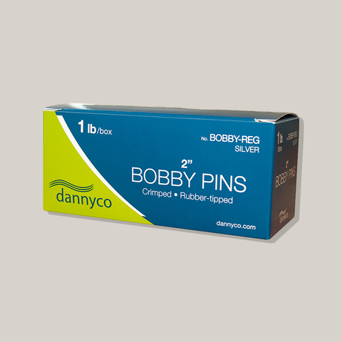"Bobby Pins" régulières brunes. 