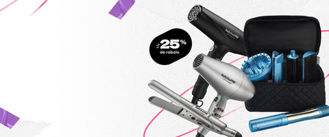 Séchoir, fer plat, brosse chauffante