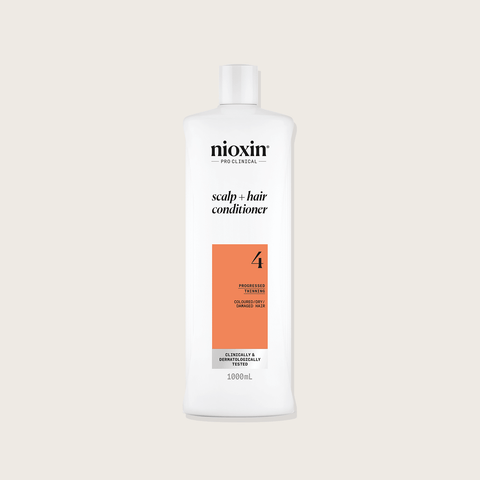 NIOXIN - Revitalisant Système 4 | Cheveux colorés clairsemés Litre