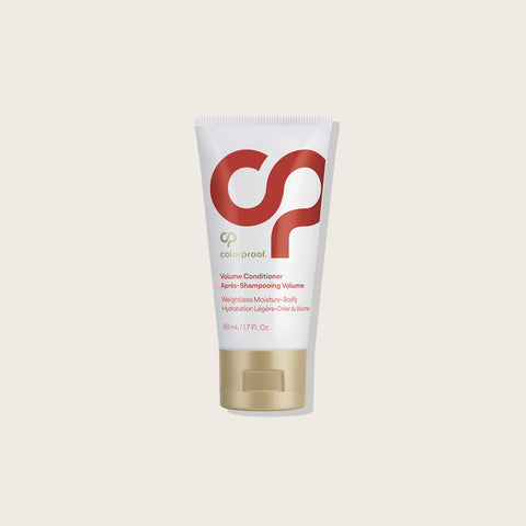 Shampooing volumisant Colorproof COLORPROOF APRES SHAMPOOING VOLUME 50ml pour cheveux, bouteille de produit capillaire.