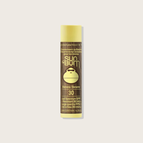 Sun Bum Original SPF 30 Sunscreen Lip Balm - Banana
