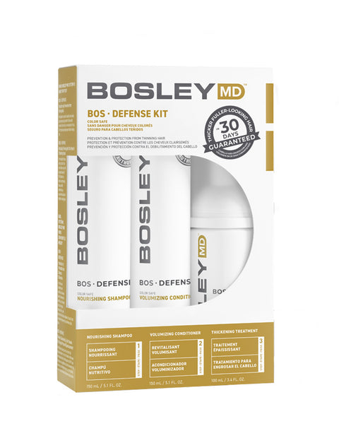 BosDefense starter kit colored hair