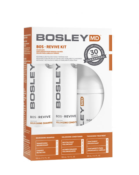 BosRevive starter kit colored hair