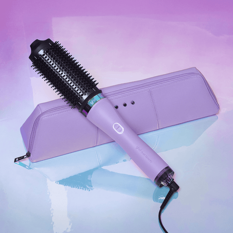 GHD - Fer plat stylisant chauffant Duet 2 en 1 et étui édition limitée violet