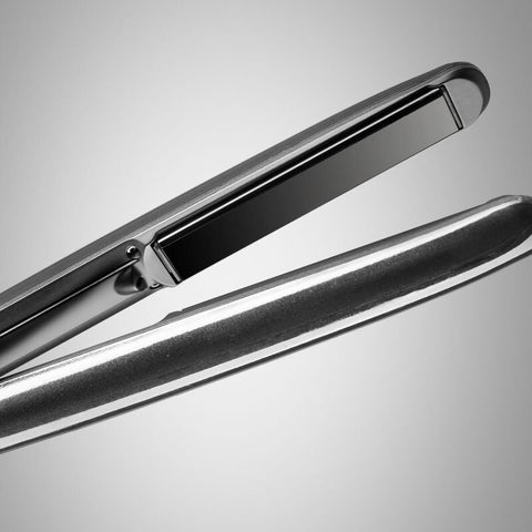 Fer à lisser Babylisspro Glamista 1'' en acier, outil de coiffure professionnel pour des cheveux lisses et brillants.