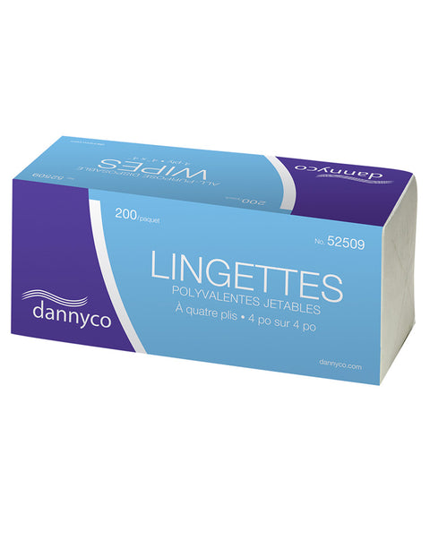 SILKLINE - Tampons 4'' x 4'' 200 pqt | 52509NC