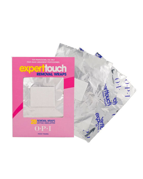 OPI - Tampons pour retirer le vernis Expert Touch 20 pqt | AC830