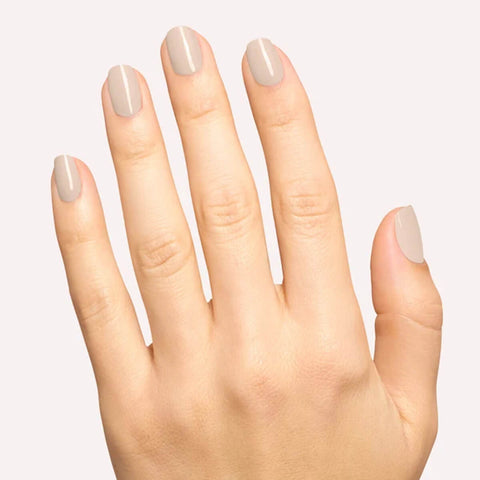 Verre à ongles avec vernis gel OPI GELCOLOR Berlin There, Doin’ That, finition brillante et couleur bleue.