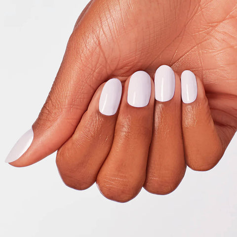 Verre à ongles OPI GELCOLOR Hue is the Artist? avec finition brillante et couleur violette élégante, vue de face.