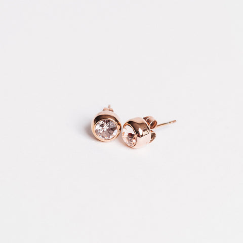 BOUCLES D’OREILLES BEZEL SILK COLLECTION XO 