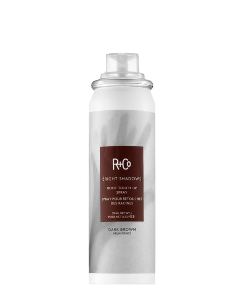 Dark brown Bright Shadows root touch-up spray